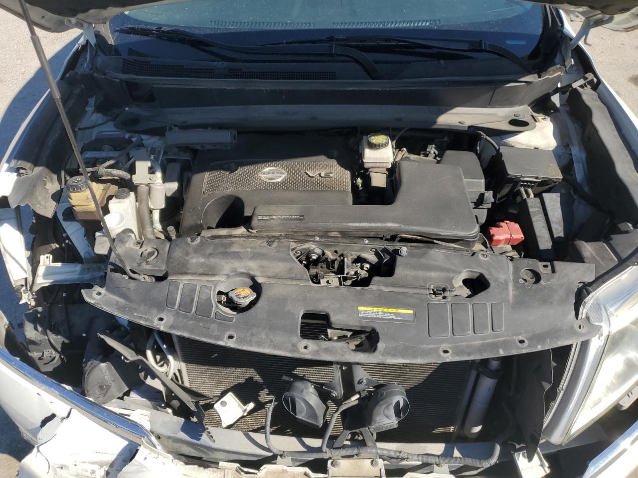 2016 Nissan Pathfinder VIN 5N1AR2MNXGC601612 Copart auction photo, front end damage thumbnail 12
