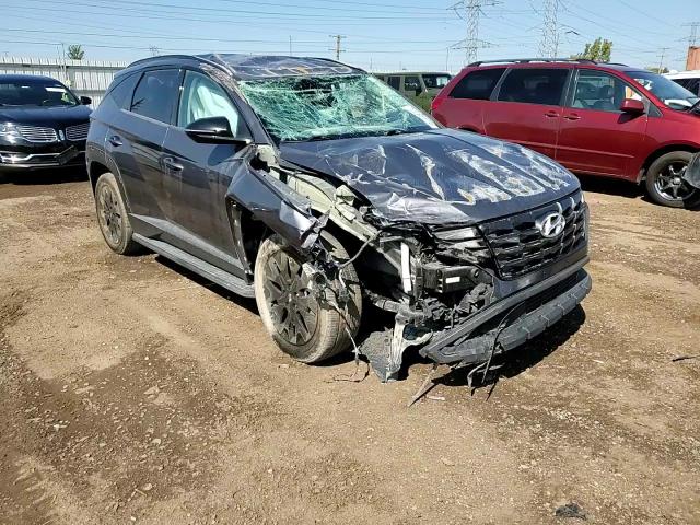 2022 Hyundai Tucson VIN KM8JFCAE1NU107343 Copart auction photo, all over / top/roof damage thumbnail 11