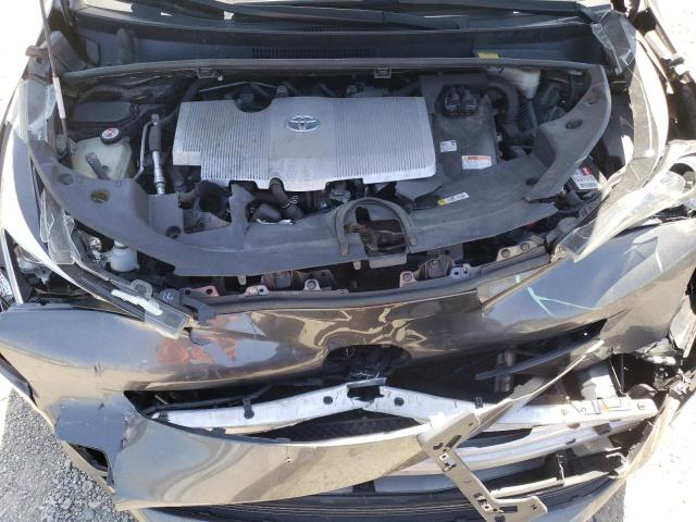2018 Toyota Prius VIN JTDKBRFU7J3592787 Copart auction photo, front end damage thumbnail 11