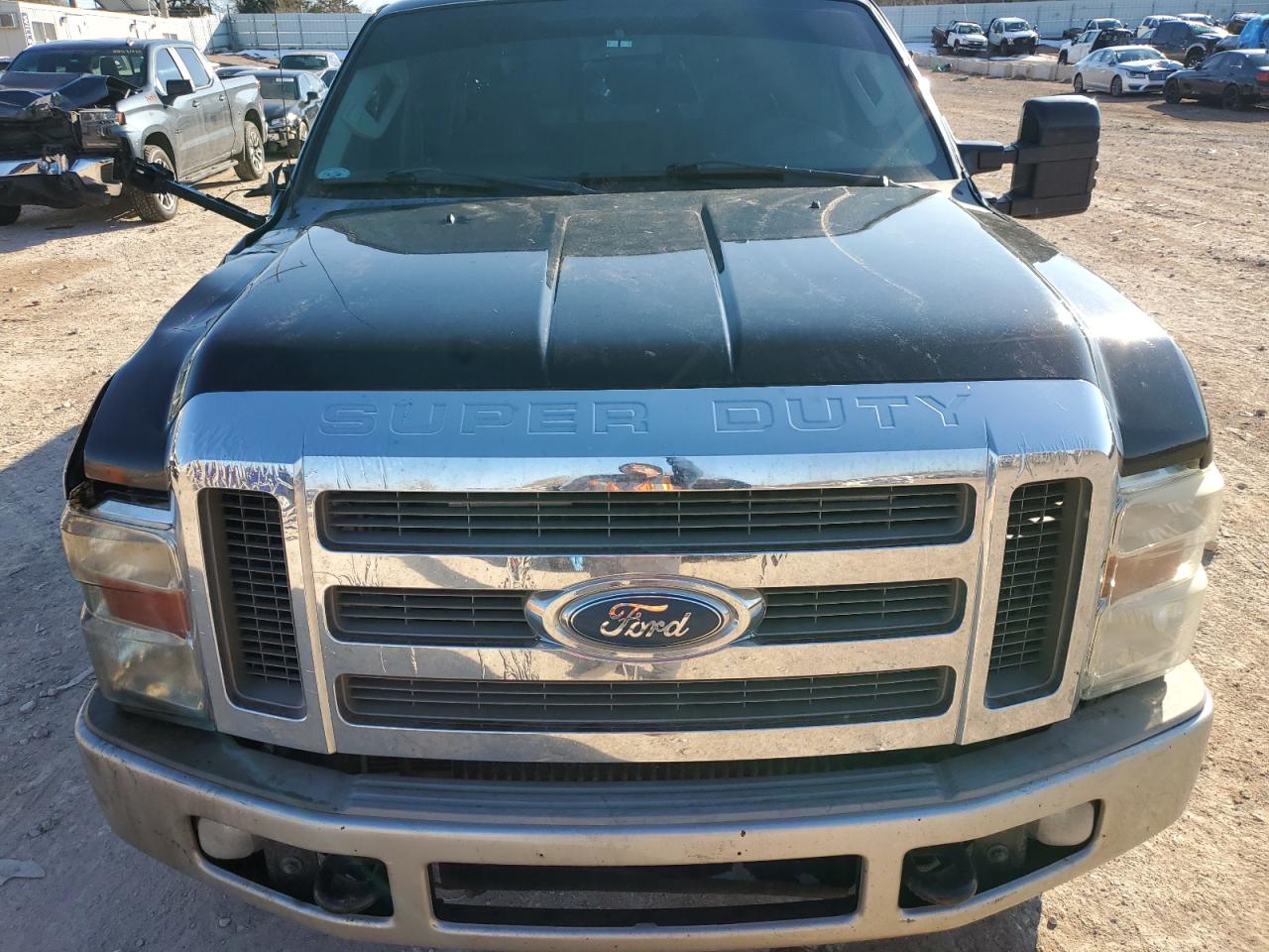 2008 Ford F250 VIN 1FTSW21R18EA38299 Copart auction photo, front end / rear end damage thumbnail 11