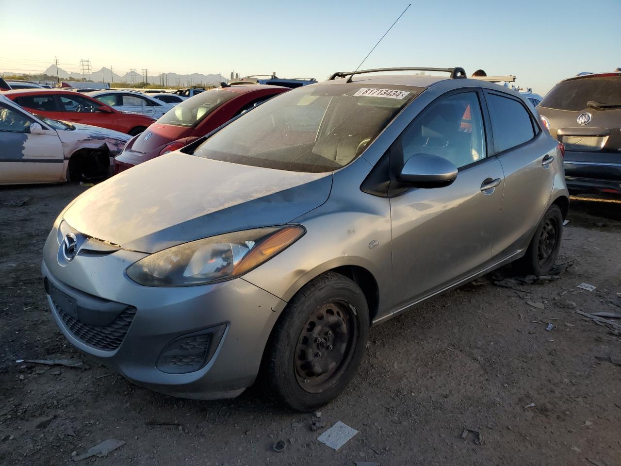 2011 Mazda 2 VIN JM1DE1HZ8B0106971