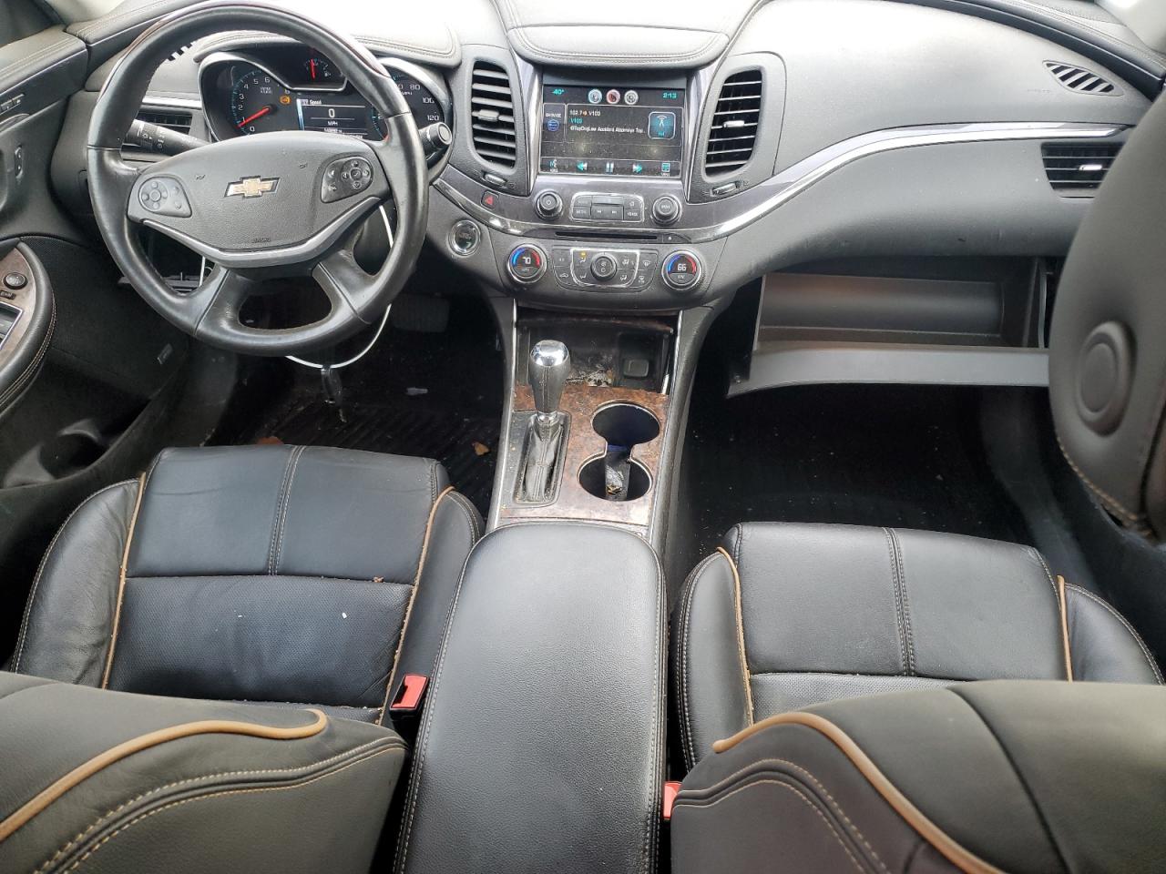 2014 Chevrolet Impala VIN 1G1155S31EU117265 Copart auction photo, rear end / front end damage thumbnail 8