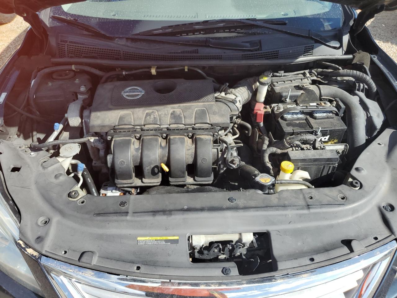 2013 Nissan Sentra VIN 3N1AB7AP2DL624011 Copart auction photo, rear end damage thumbnail 11