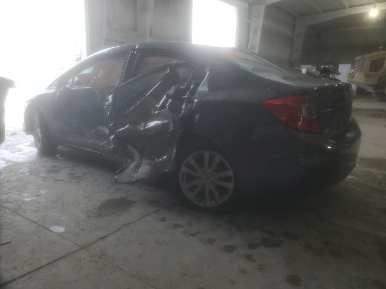 2012 Honda Civic VIN 19XFB2F82CE099736 Copart auction photo, biohazard/chemical / side damage thumbnail 2