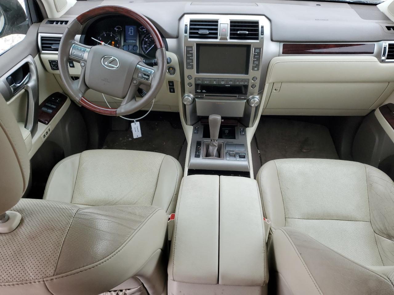 2011 Lexus GX VIN JTJBM7FX2B5022594 Copart auction photo, front end / side damage thumbnail 8