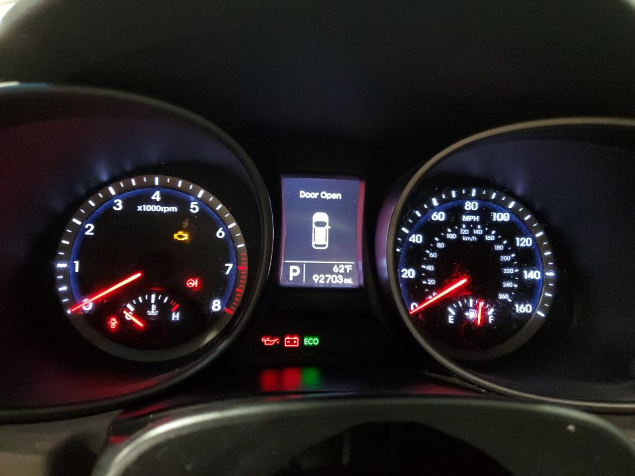 2016 Hyundai Santa Fe VIN 5XYZTDLB1GG311959 Copart auction photo, vandalism / hail damage thumbnail 9
