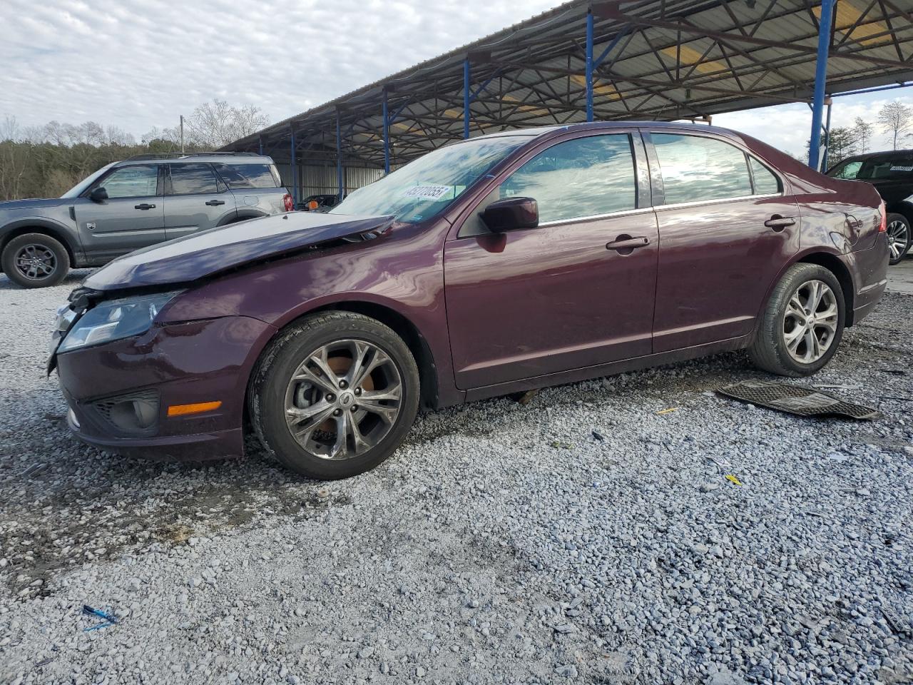 2012 Ford Fusion VIN 3FAHP0HA4CR242294