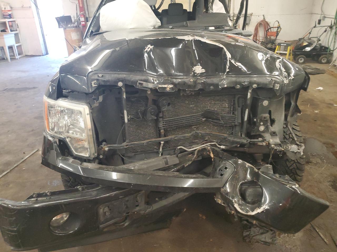 2013 Ford F-150 VIN 1FTFX1EF7DKD64905 Copart auction photo, all over damage thumbnail 11