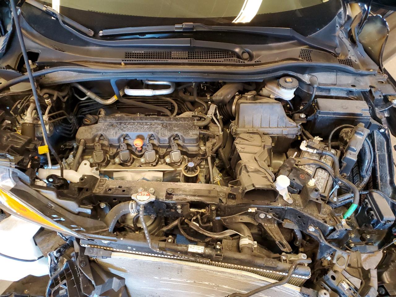 2021 Honda HR-V VIN 3CZRU6H39MM714218 Copart auction photo, front end damage thumbnail 13