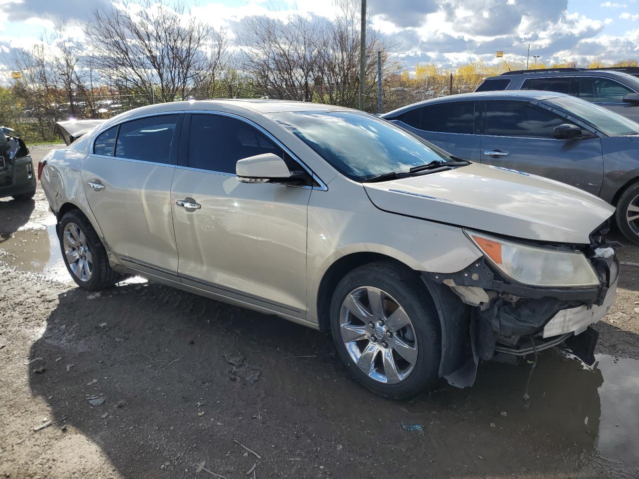 2010 Buick LaCrosse VIN 1G4GD5EGXAF302041 Copart auction photo, rear end / front end damage thumbnail 4