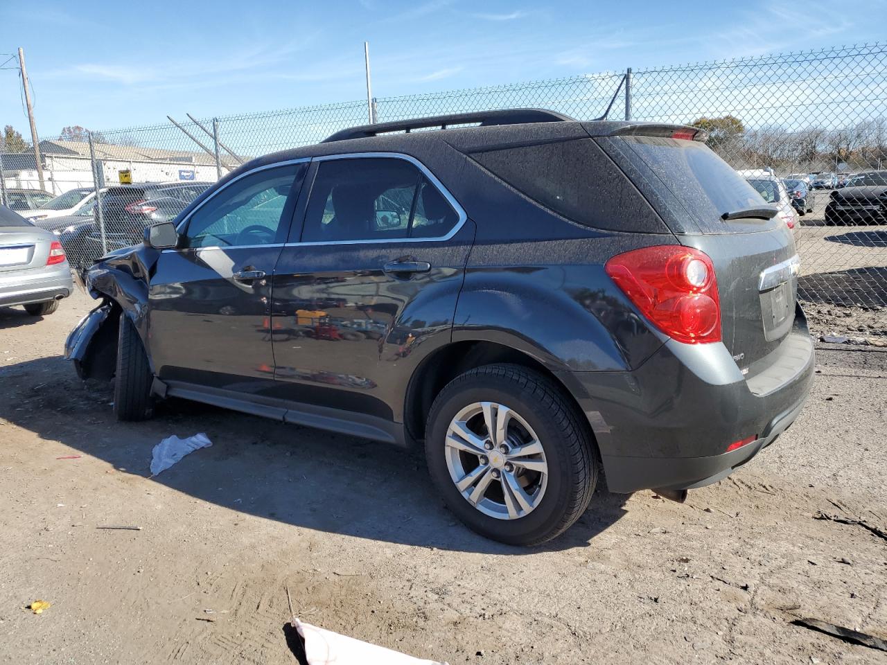 2014 Chevrolet Equinox VIN 2GNFLFEK5E6368310 Copart auction photo, front end damage thumbnail 2