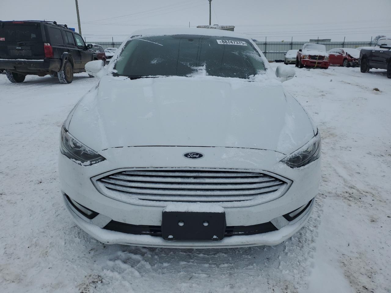 2017 Ford Fusion VIN 3FA6P0H72HR411408 Copart auction photo, rear end / side damage thumbnail 5