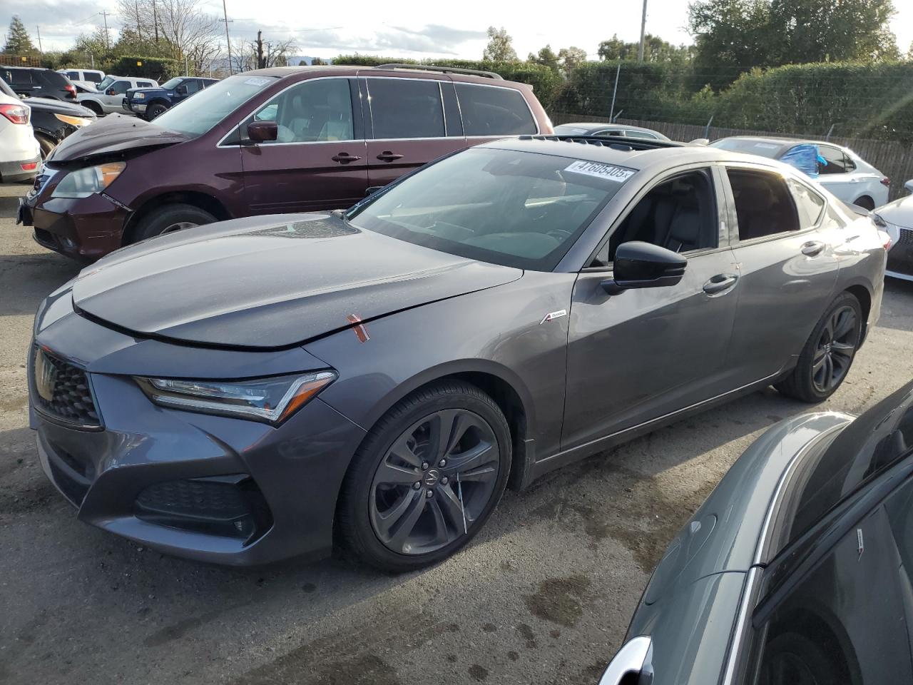 2021 Acura TLX VIN 19UUB6F58MA009824