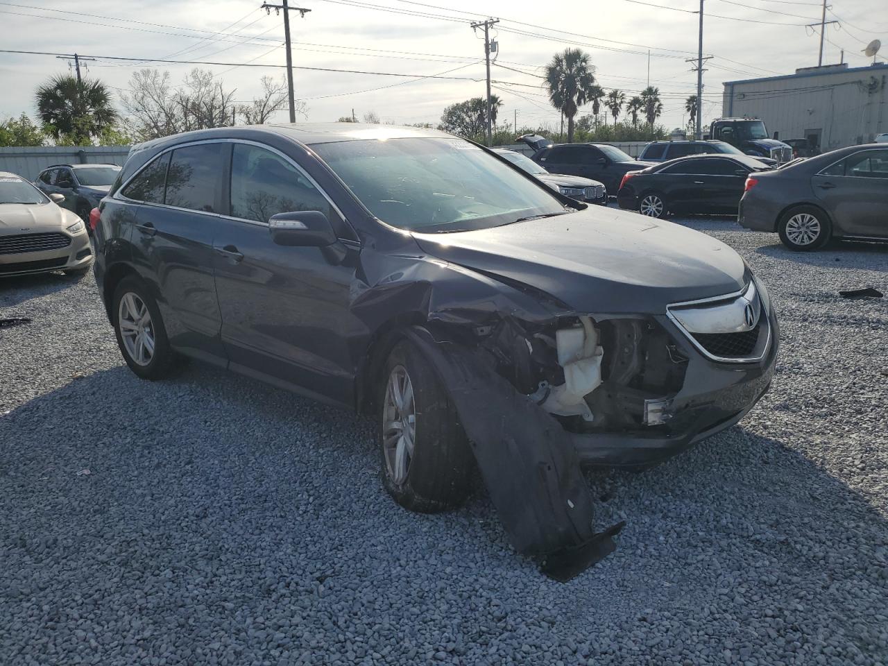2014 Acura RDX VIN 5J8TB4H57EL021708 Copart auction photo, front end damage thumbnail 4