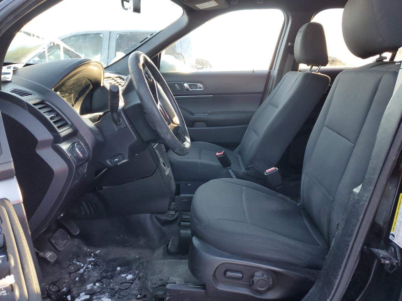 2018 Ford Explorer VIN 1FM5K8AR2JGC17257 Copart auction photo, front end / undercarriage damage thumbnail 7