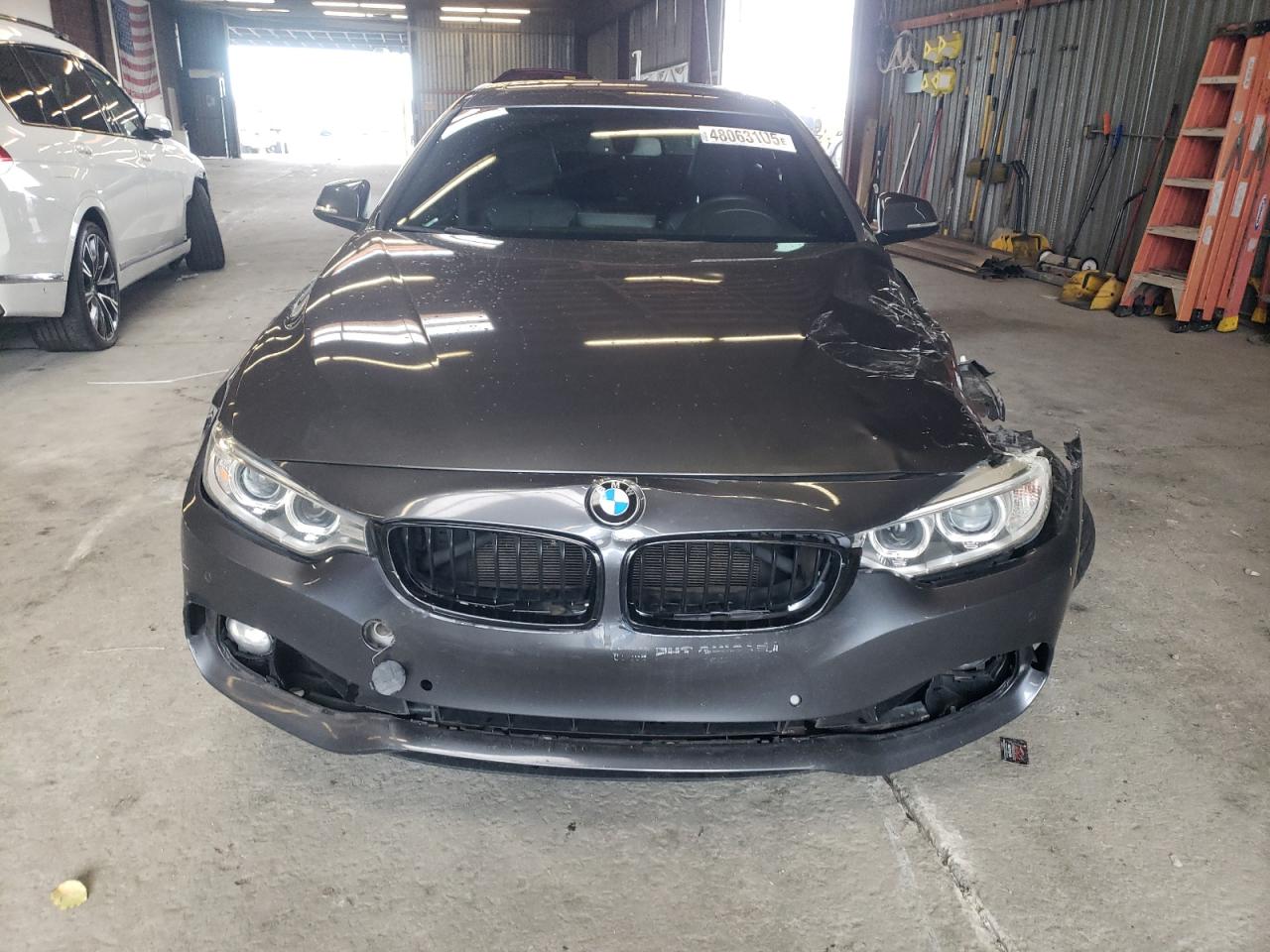 2017 BMW 4er VIN WBA4F7C50HG438193 Copart auction photo, front end damage thumbnail 5
