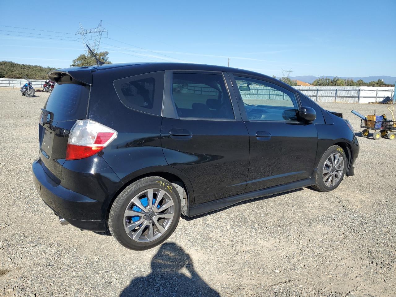2013 Honda Fit VIN JHMGE8G53DC030516 Copart auction photo, front end damage thumbnail 3
