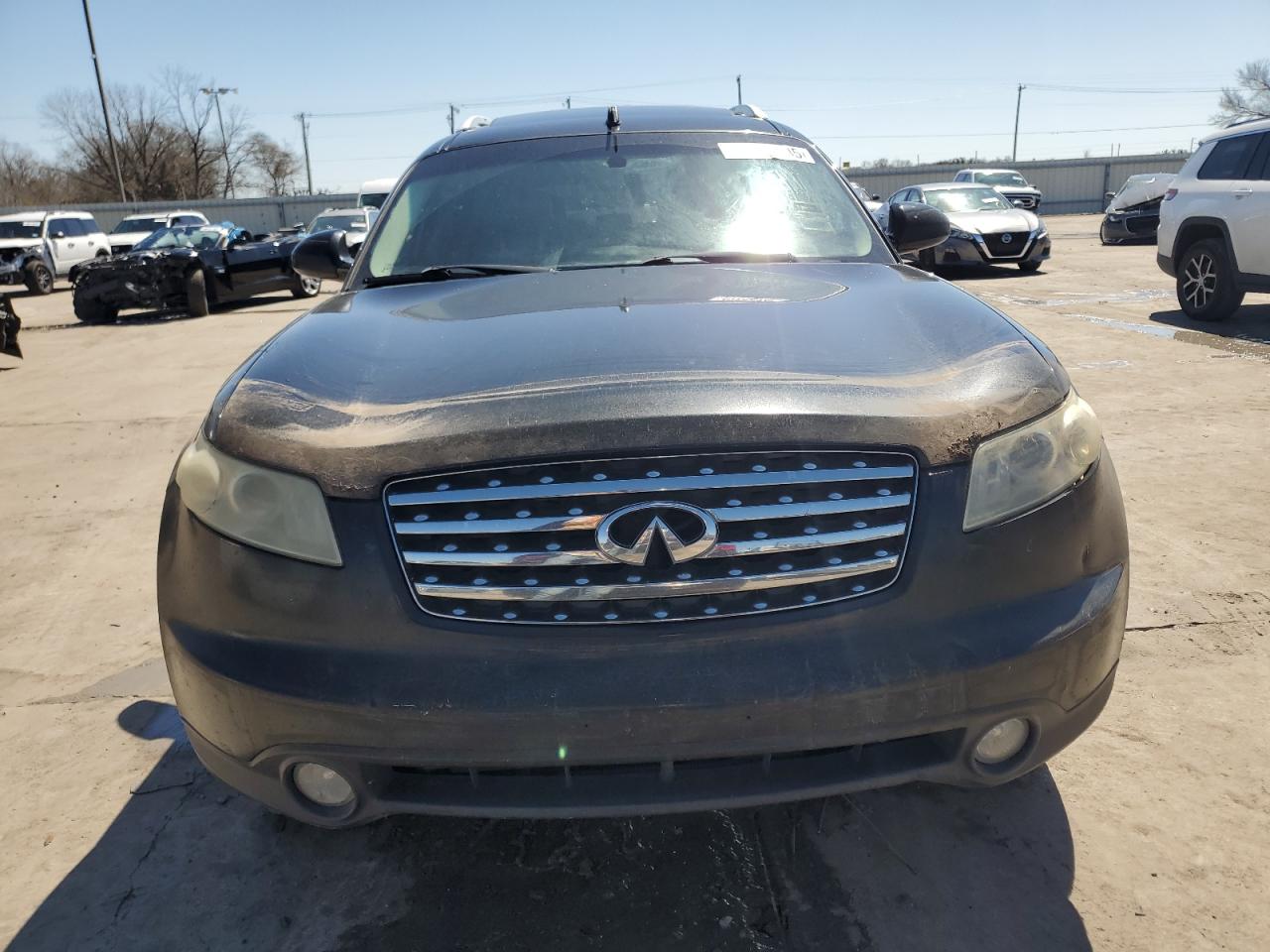 2004 Infiniti FX VIN JNRAS08U34X107451 Copart auction photo, side / minor dent/scratches damage thumbnail 5