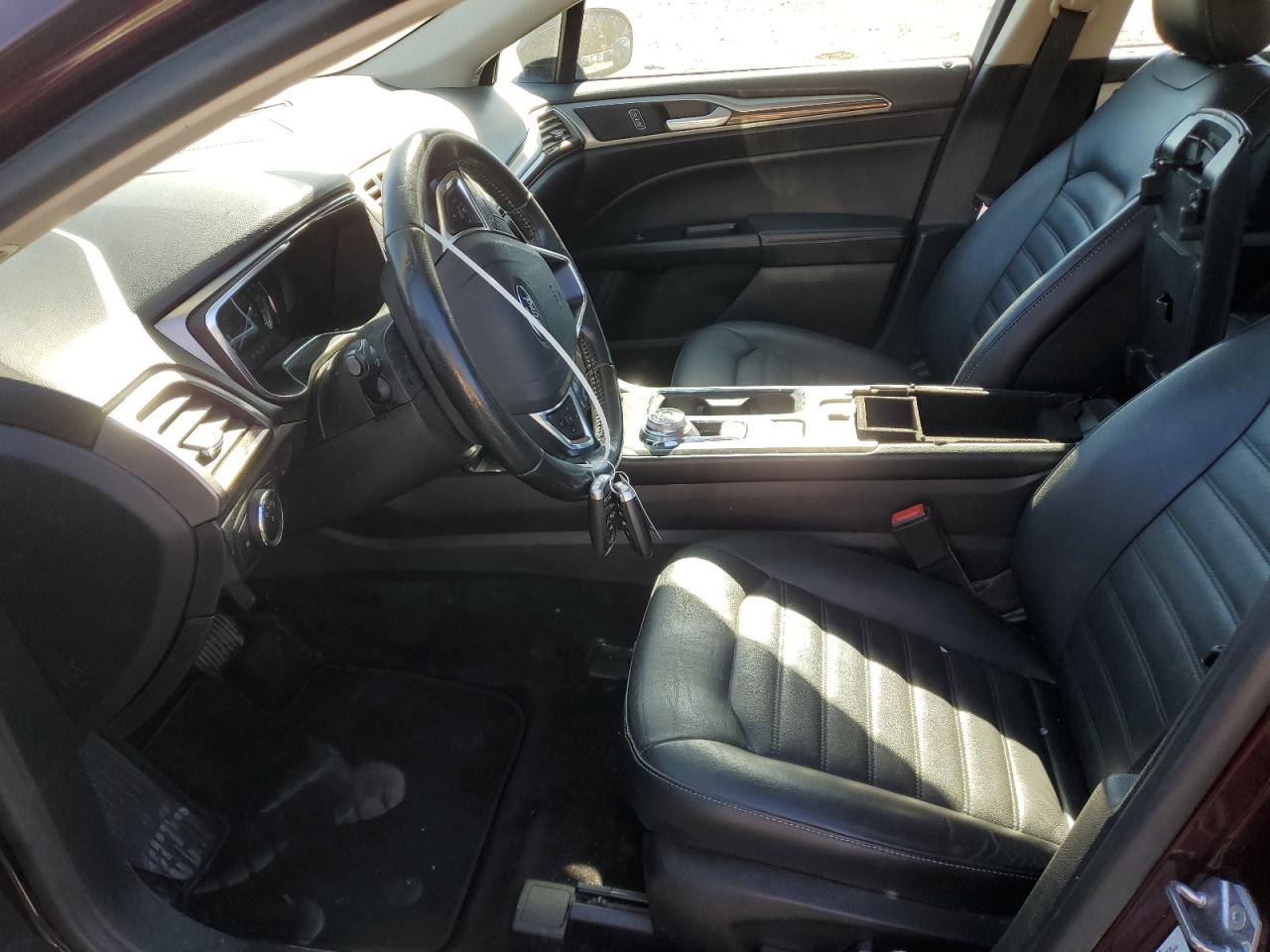 2017 Ford Fusion VIN 3FA6P0PU9HR364322 Copart auction photo, front end / side damage thumbnail 7