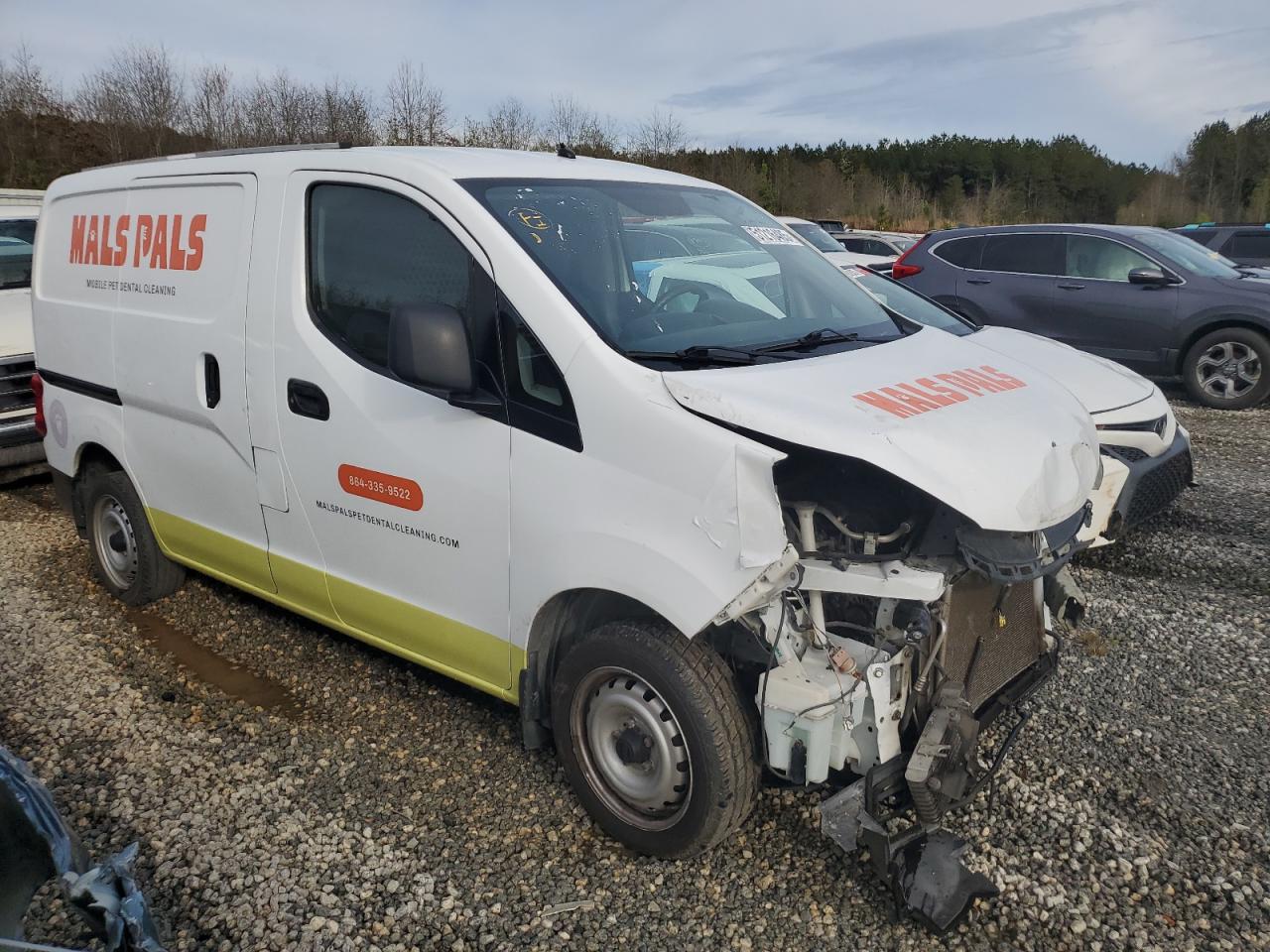 2017 Nissan NV VIN 3N6CM0KN6HK714341 Copart auction photo, front end / minor dent/scratches damage thumbnail 4