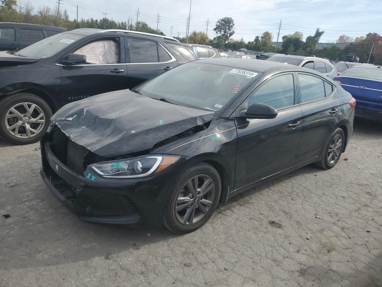 2018 Hyundai Elantra VIN 5NPD84LF0JH335426
