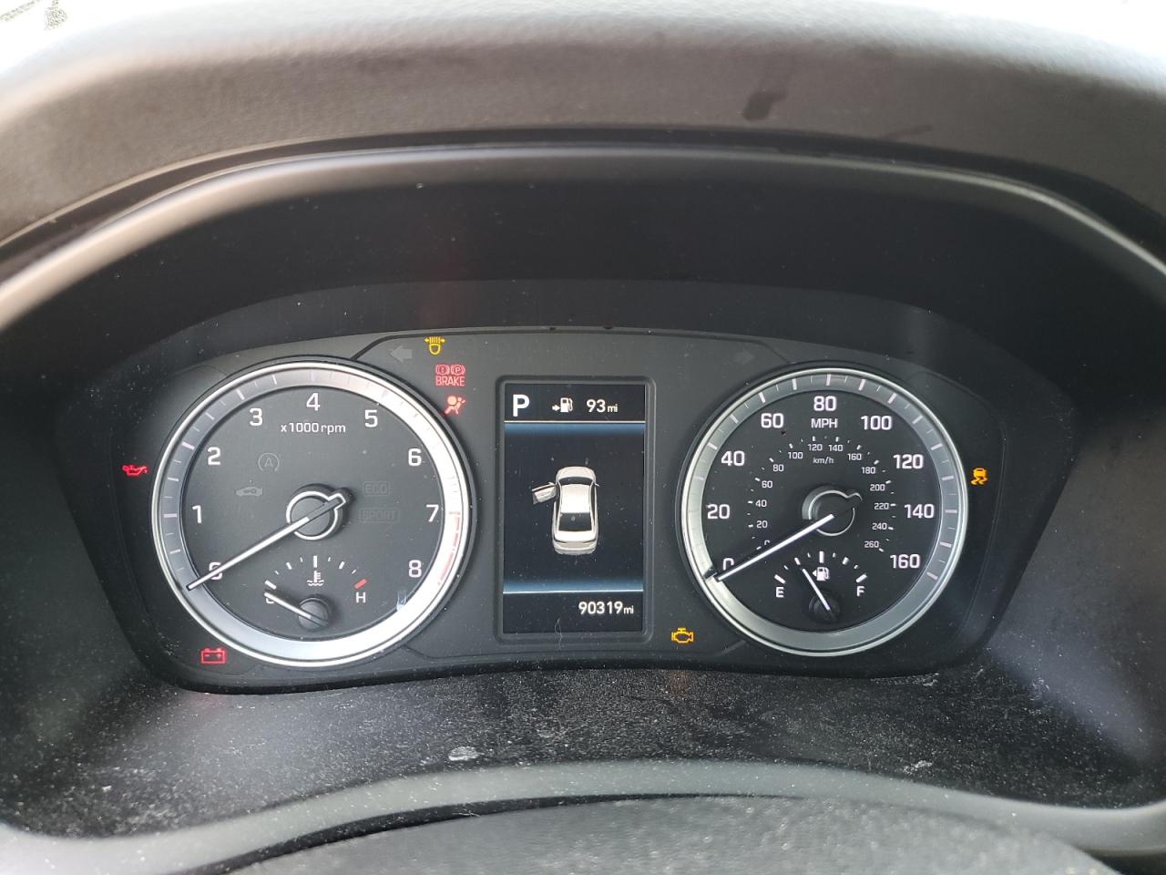 2018 Hyundai Sonata VIN 5NPE34AF5JH682613 Copart auction photo, front end damage thumbnail 9
