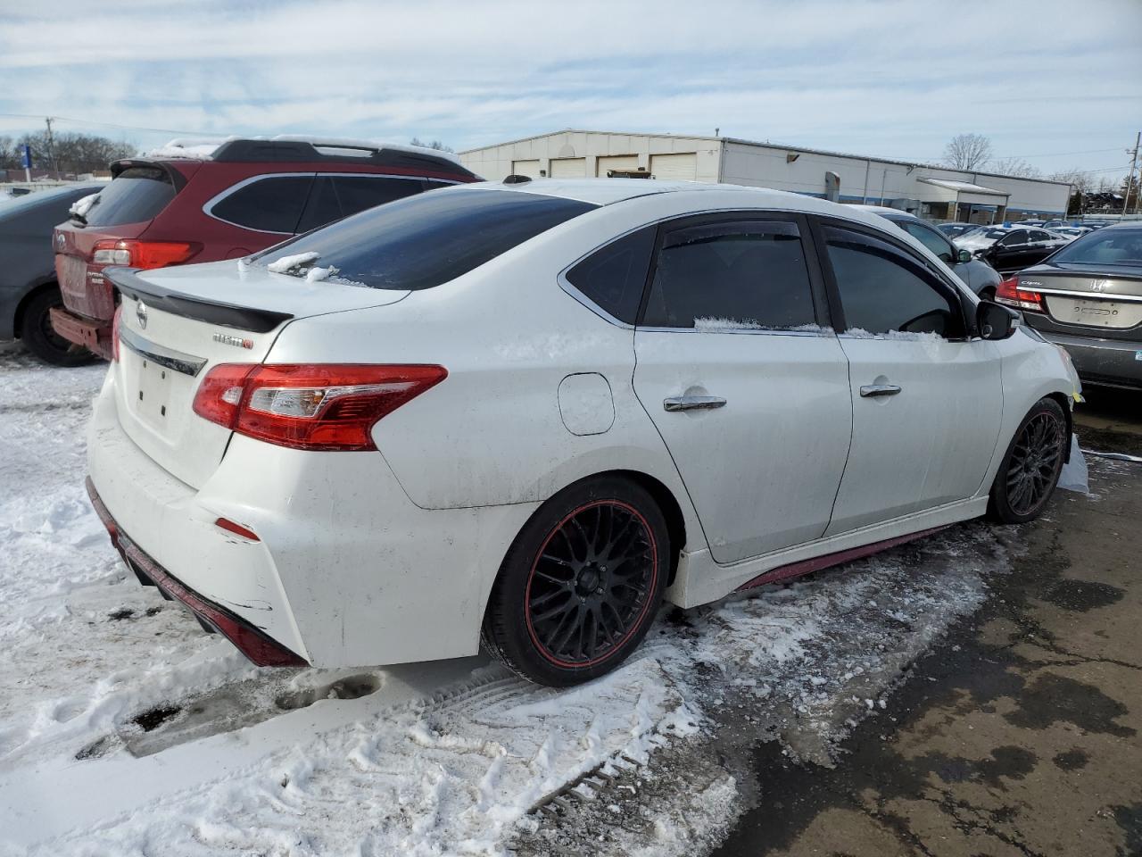 2017 Nissan Sentra VIN 3N1CB7AP2HY375680 Copart auction photo, front end damage thumbnail 3