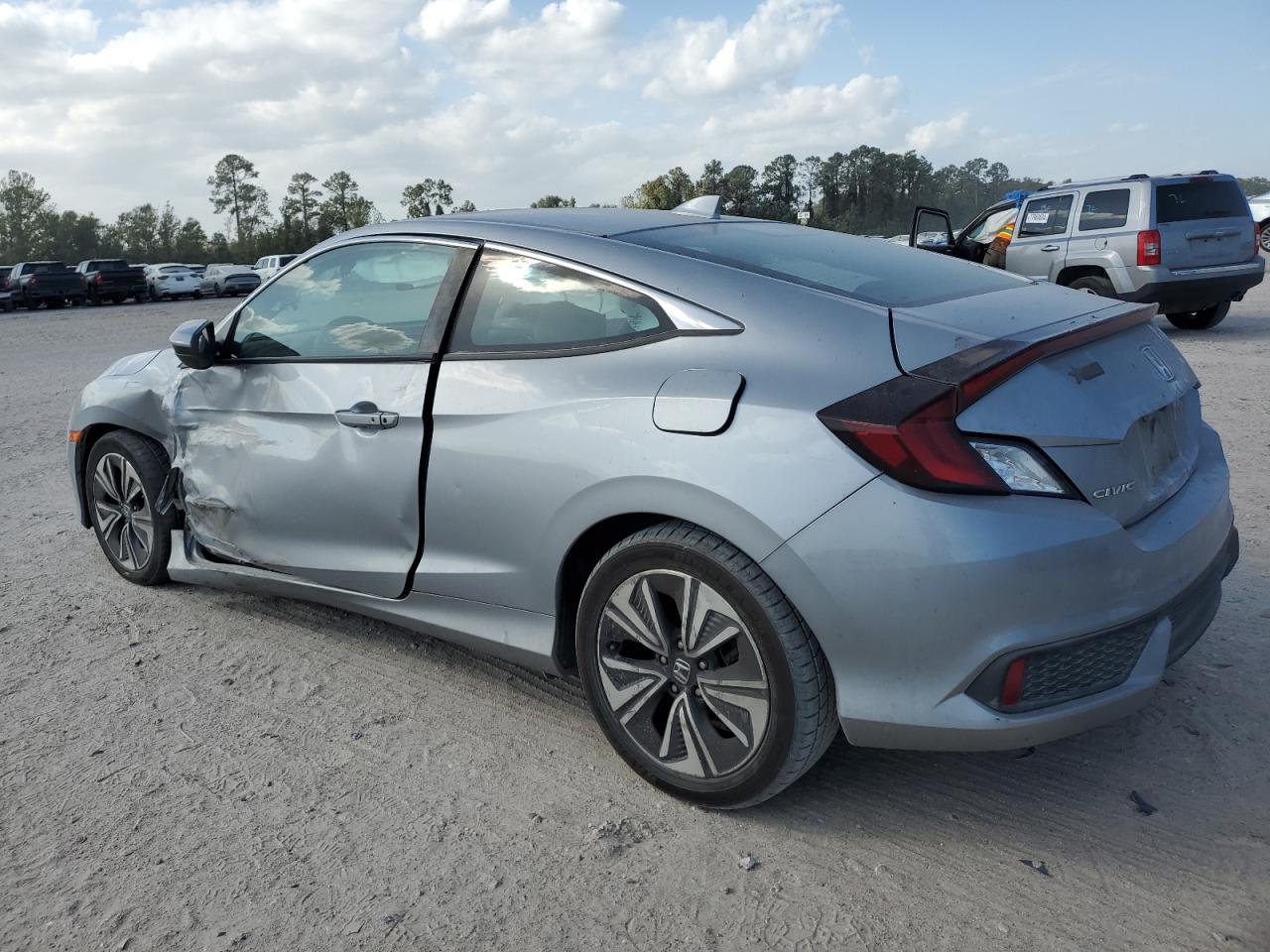 2017 Honda Civic VIN 2HGFC3B79HH355383 Copart auction photo, side damage thumbnail 2
