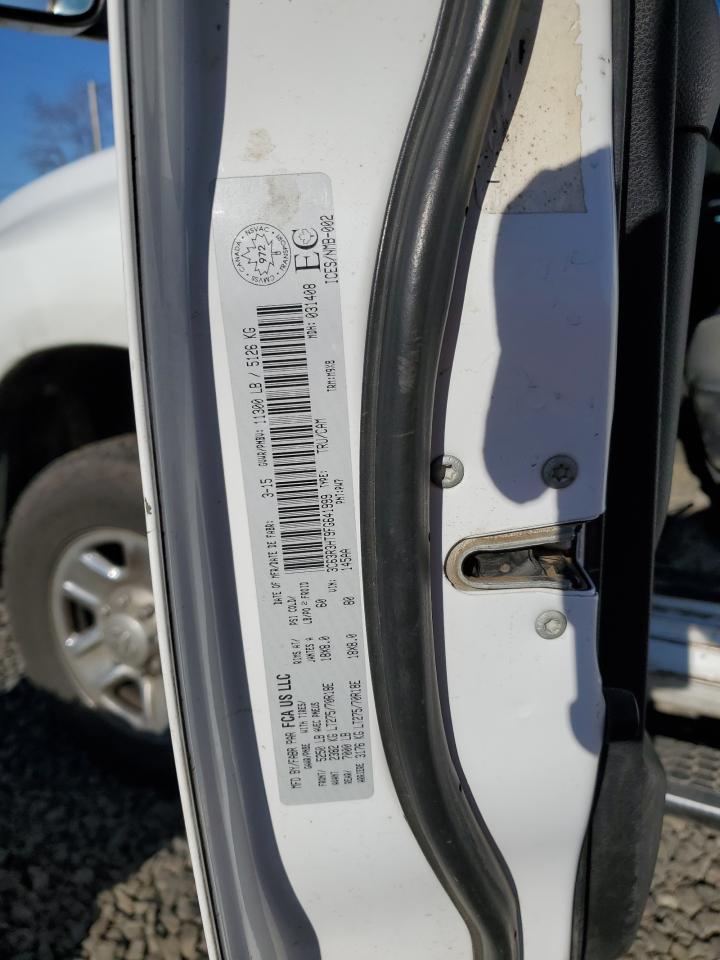 2015 RAM 3500 VIN 3C63R3HT9FG641999 Copart auction photo, rear end damage thumbnail 12