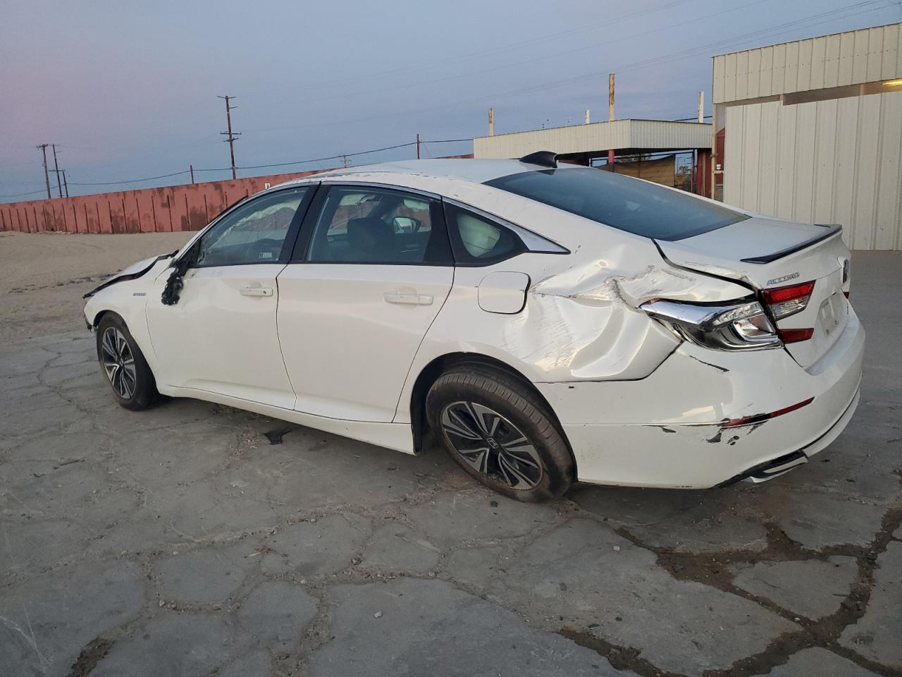 2022 Honda Accord VIN 1HGCV3F20NA023595 Copart auction photo, all over / undercarriage damage thumbnail 2