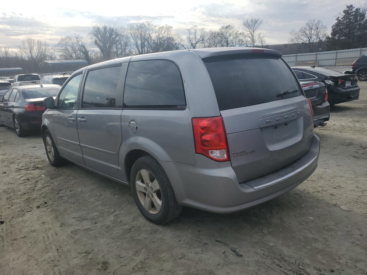 2014 Dodge Caravan VIN 2C4RDGBG9ER433392 Copart auction photo, mechanical damage thumbnail 2