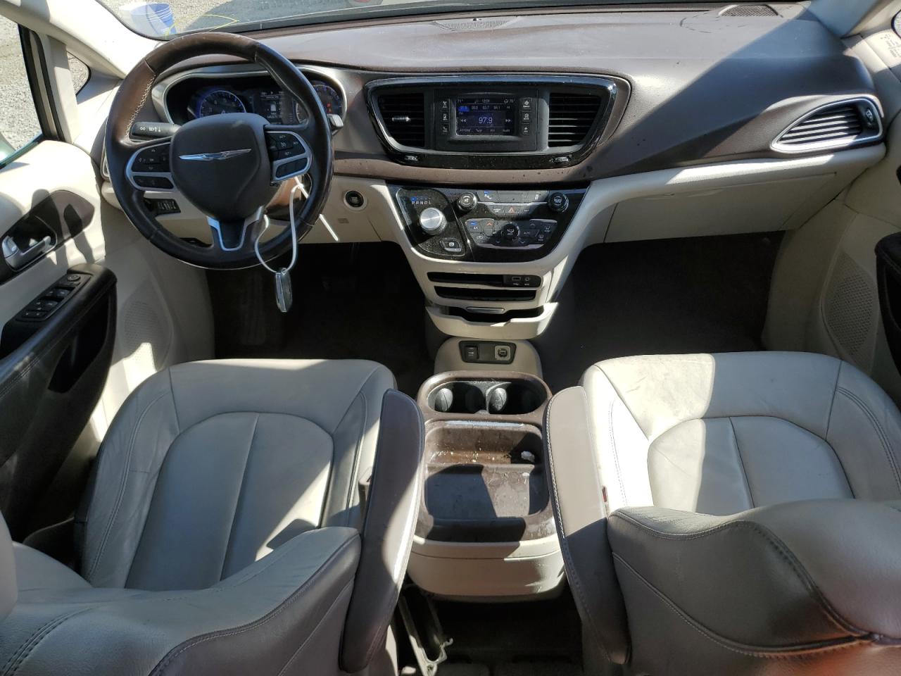 2017 Chrysler Pacifica VIN 2C4RC1BG6HR613854 Copart auction photo, rear end damage thumbnail 8