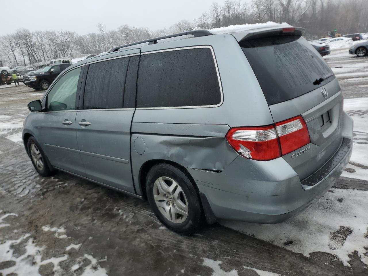 2006 Honda Odyssey VIN 5FNRL38696B076626 Copart auction photo, rear end damage thumbnail 2