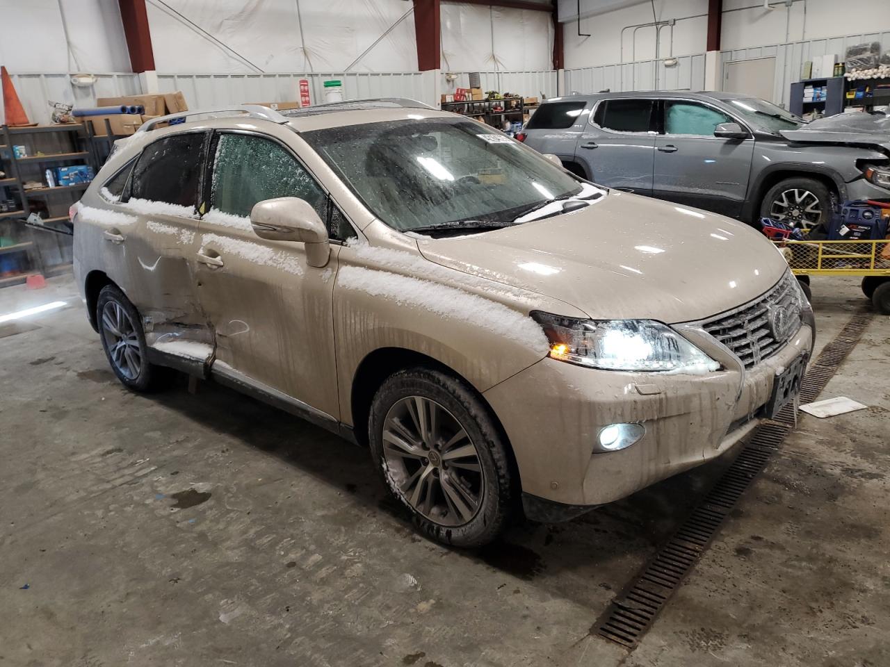 2015 Lexus RX VIN JTJBK1BA1F2478209 Copart auction photo, side damage thumbnail 4
