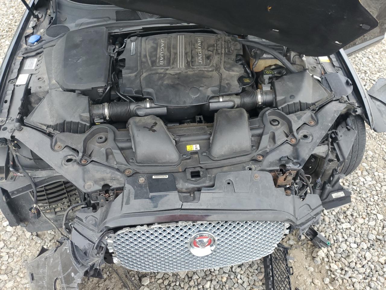 2014 Jaguar XF VIN SAJWJ0EF8E8U18563 Copart auction photo, front end / rear end damage thumbnail 13