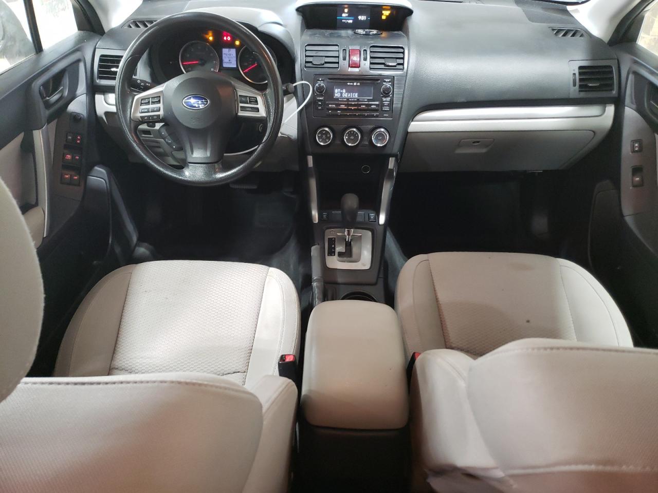 2015 Subaru Forester VIN JF2SJADC9FH821982 Copart auction photo, side / front end damage thumbnail 8