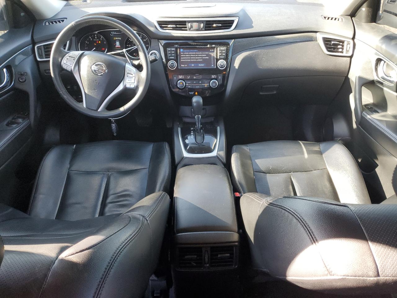 2016 Nissan Rogue VIN 5N1AT2MV0GC762083 Copart auction photo, front end / side damage thumbnail 8