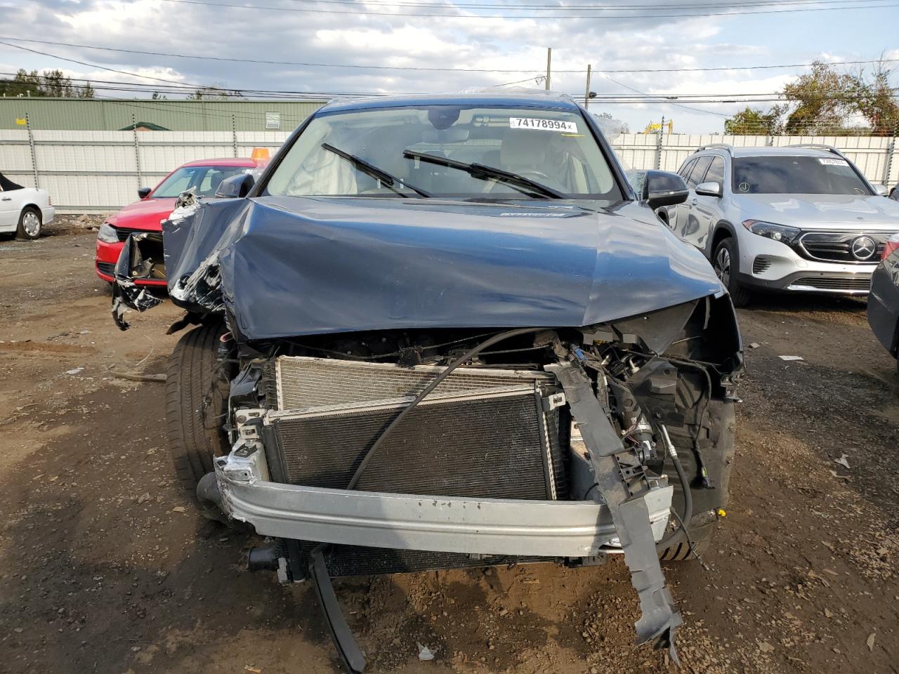 2018 Audi Q7 VIN WA1LHAF72JD011487 Copart auction photo, front end damage thumbnail 5