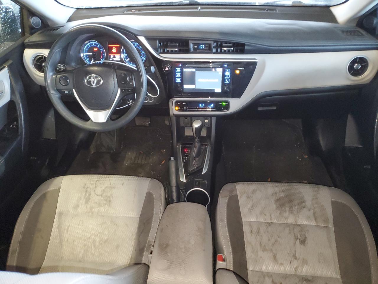 2017 Toyota Corolla VIN 2T1BURHE2HC765875 Copart auction photo, rear end damage thumbnail 8