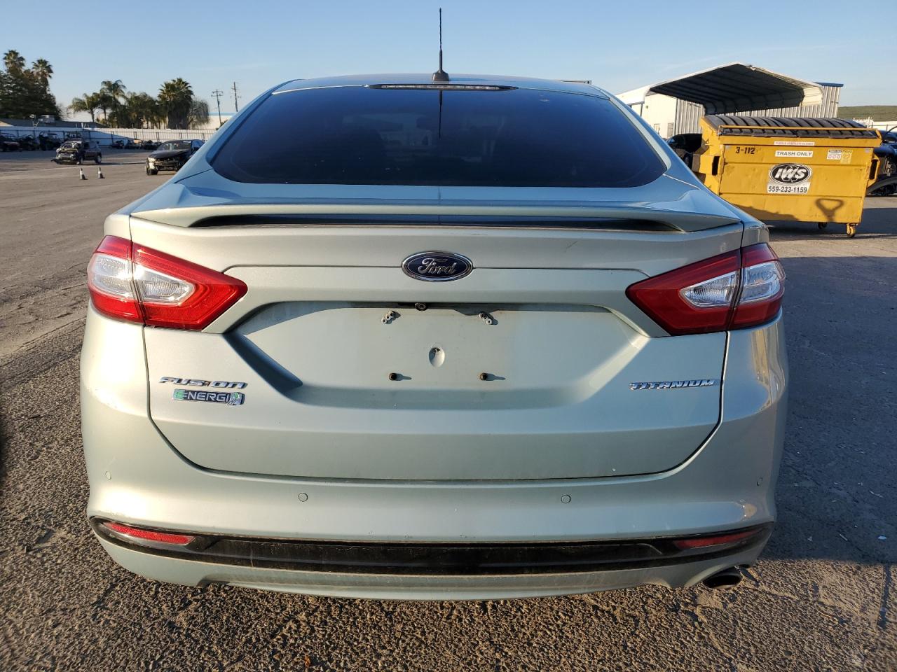 2013 Ford Fusion VIN 3FA6P0SU4DR254344 Copart auction photo, minor dent/scratches damage thumbnail 6