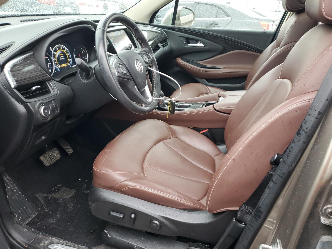 2017 Buick Envision VIN LRBFXESX2HD123539 Copart auction photo, front end damage thumbnail 7