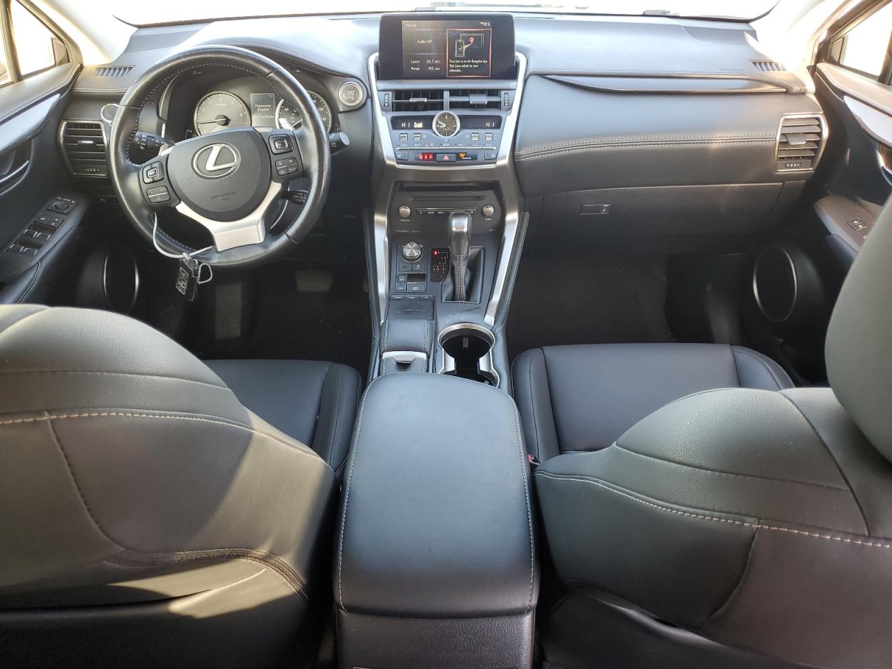 2019 Lexus NX VIN JTJYARBZ5K2151923 Copart auction photo, front end / side damage thumbnail 8