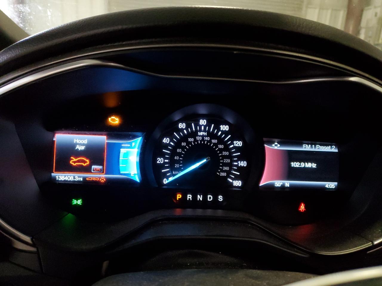 2019 Ford Fusion VIN 3FA6P0HD4KR249813 Copart auction photo, front end / all over damage thumbnail 9