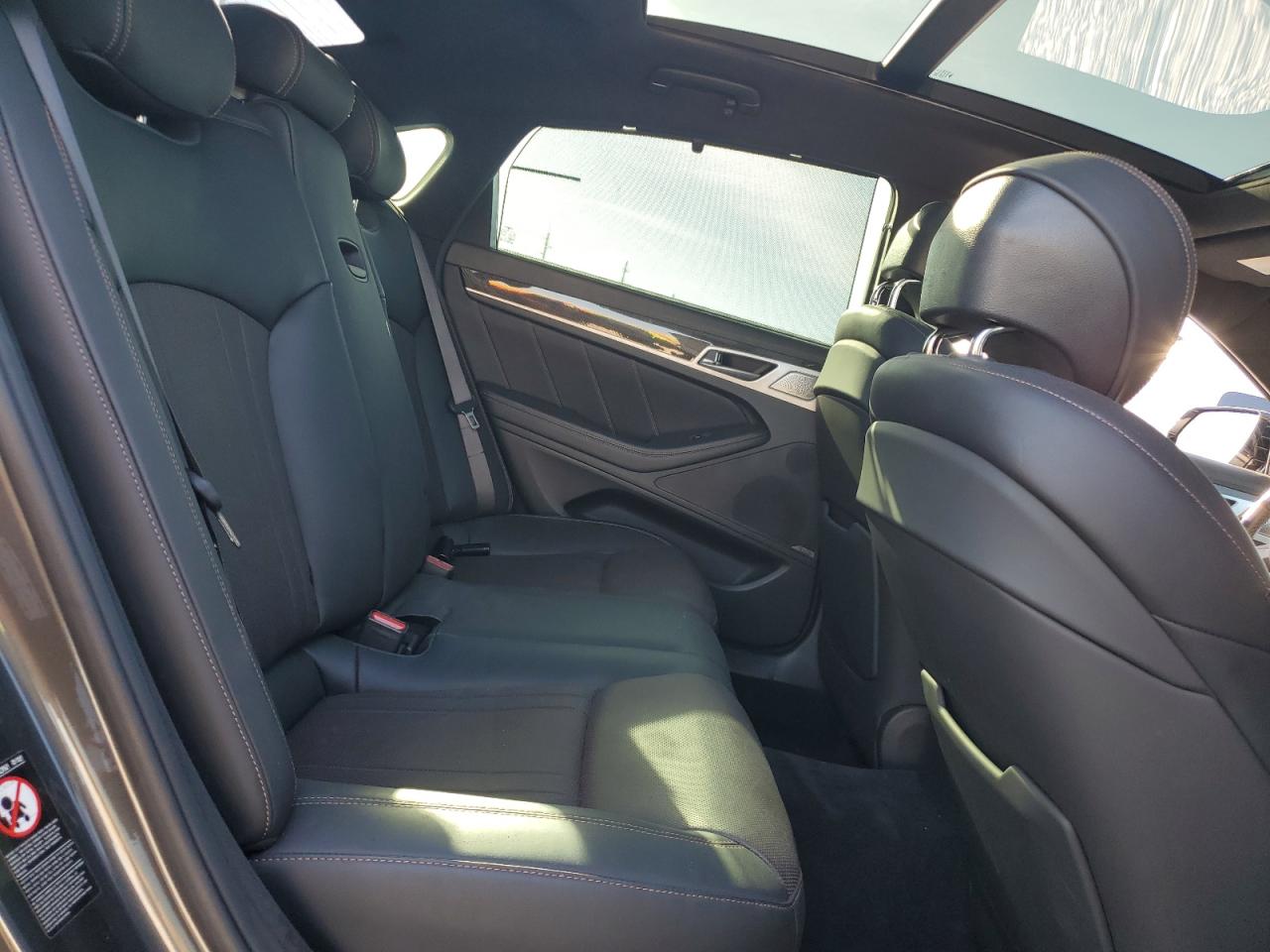 2018 Genesis G80 VIN KMHGN4JB0JU256636 Copart auction photo, rear end damage thumbnail 10