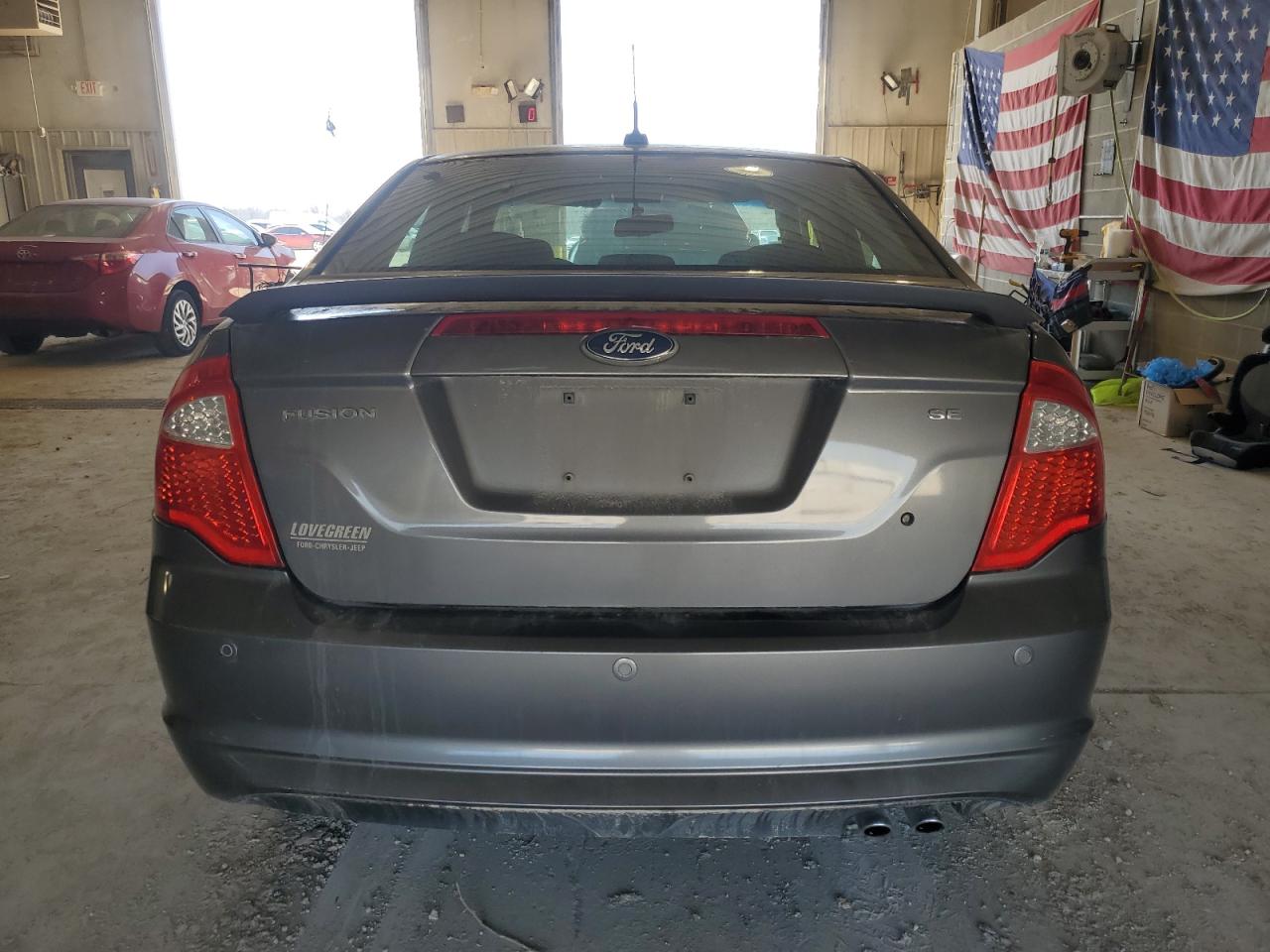 2010 Ford Fusion VIN 3FAHP0HA0AR394067 Copart auction photo, side damage thumbnail 6