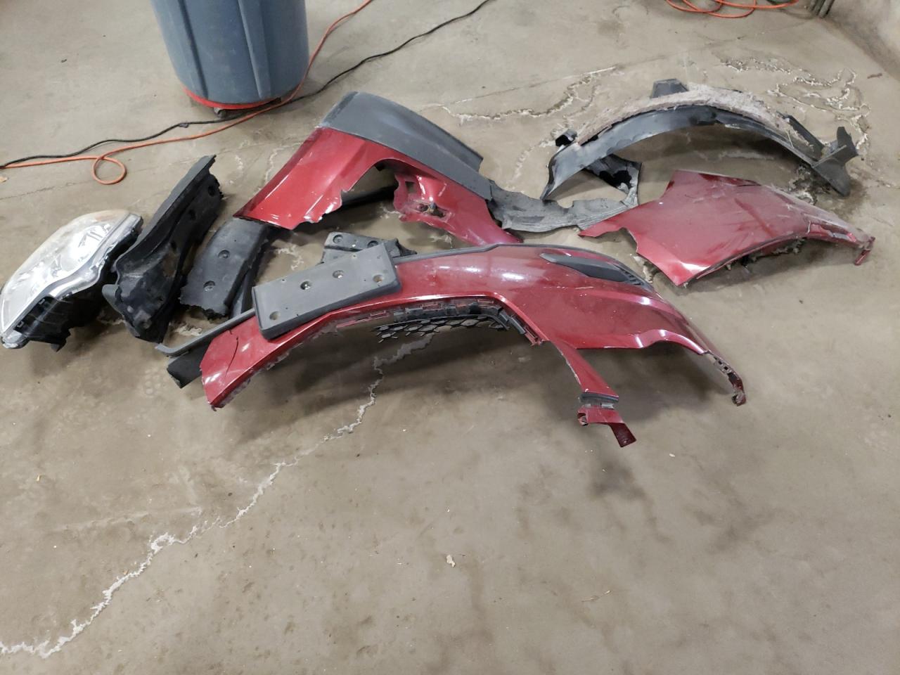2011 Chevrolet Equinox VIN 2CNFLEEC2B6285968 Copart auction photo, all over damage thumbnail 13