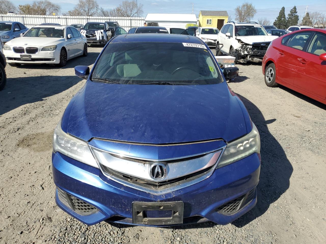 2016 Acura ILX VIN 19UDE2F7XGA010446 Copart auction photo, side damage thumbnail 5