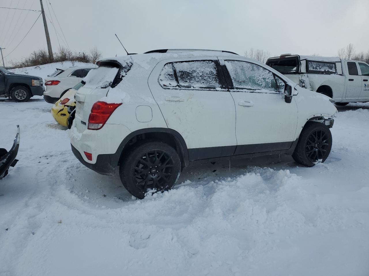 2022 Chevrolet Trax VIN KL7CJPSM5NB536731 Copart auction photo, front end damage thumbnail 3