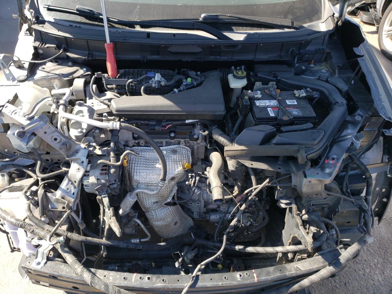 2018 Nissan Rogue VIN KNMAT2MV7JP575251 Copart auction photo, front end / rear end damage thumbnail 12