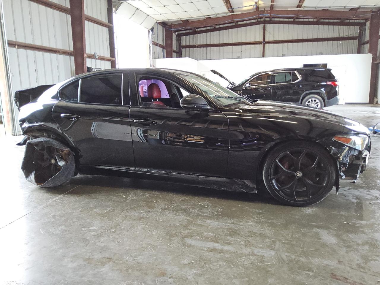 2020 Alfa Romeo Giulia VIN ZARFAMAN1L7623850 Copart auction photo, rear end / front end damage thumbnail 4
